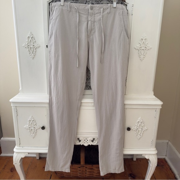 Leonard Frisbie Henry Linen Pants - Picture 3 of 12